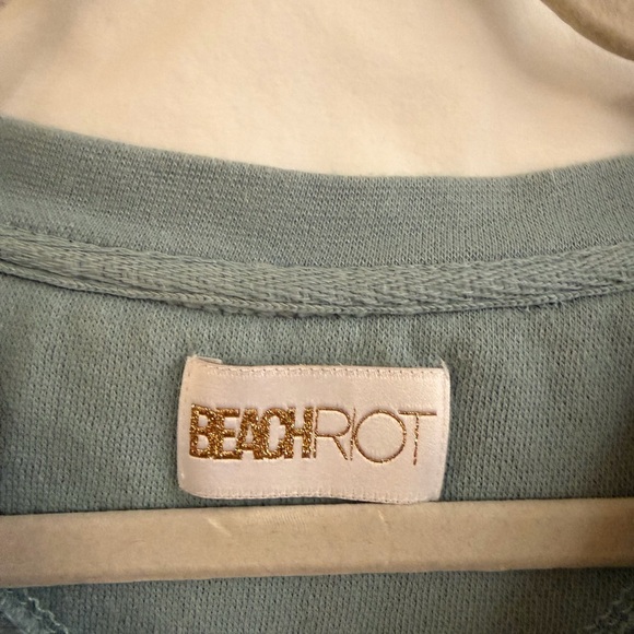 Beach Riot Women’s Palm Graphic Crewneck Sweater - Picture 3 of 4